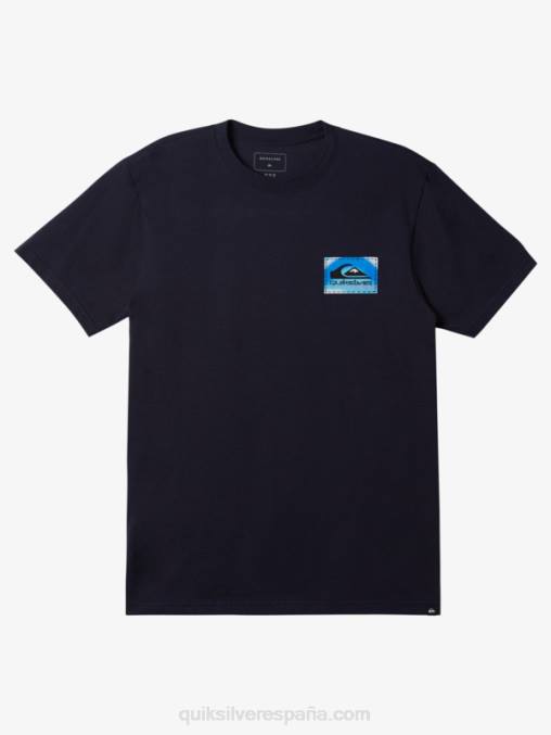 chaqueta azul marino camiseta color flow D6T4D1202 hombres Quiksilver