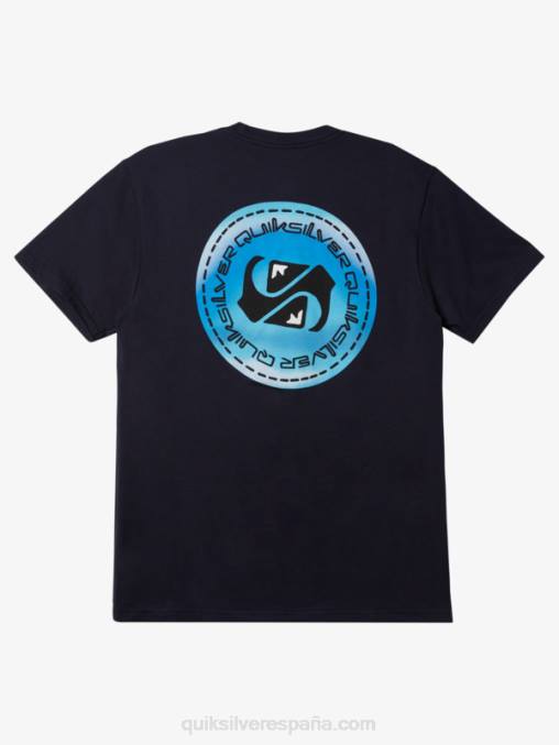 chaqueta azul marino camiseta color flow D6T4D1202 hombres Quiksilver
