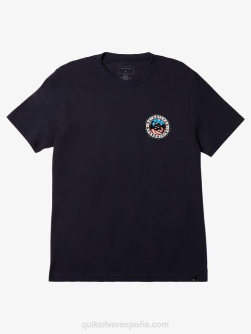 chaqueta azul marino camiseta divertida de verano D6T4D468 hombres Quiksilver