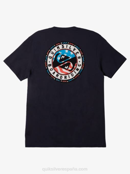 chaqueta azul marino camiseta divertida de verano D6T4D468 hombres Quiksilver