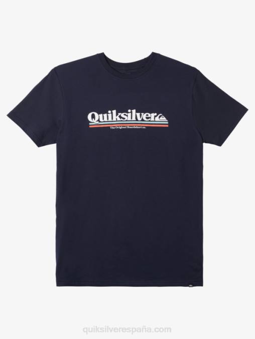 chaqueta azul marino camiseta entre lineas D6T4D981 hombres Quiksilver