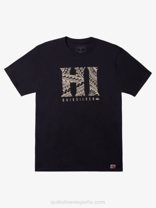 chaqueta azul marino camiseta isleña de hawaii D6T4D1104 hombres Quiksilver