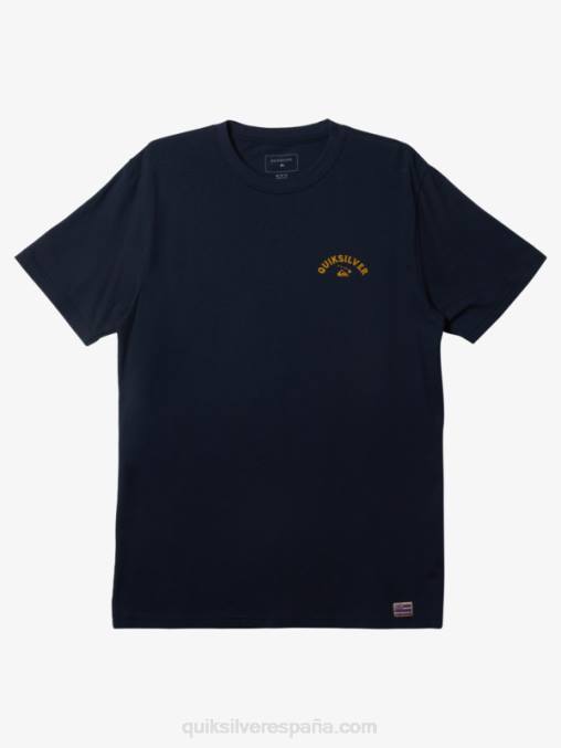 chaqueta azul marino hawaii navaja diente camiseta D6T4D158 hombres Quiksilver