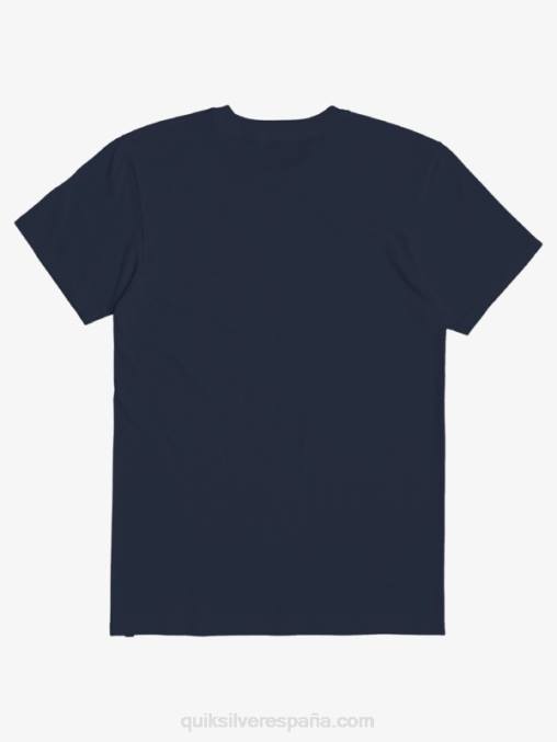 chaqueta azul marino playera con logo de comp D6T4D1382 hombres Quiksilver
