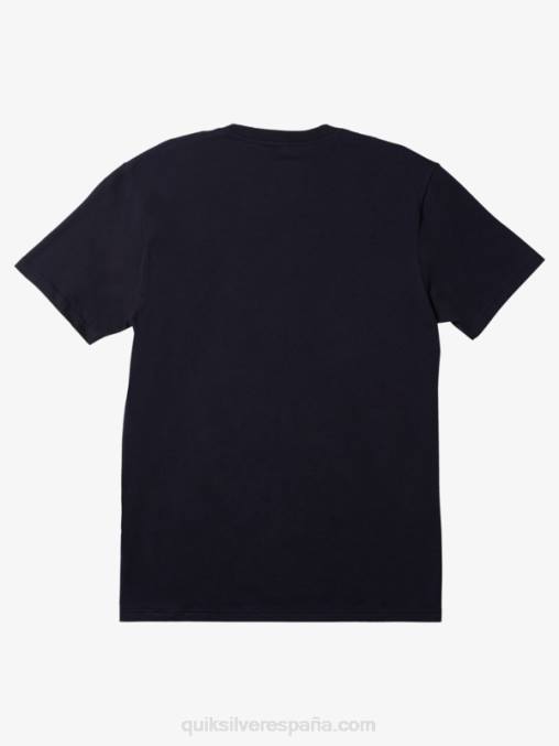 chaqueta azul marino playera con logo de comp D6T4D188 hombres Quiksilver