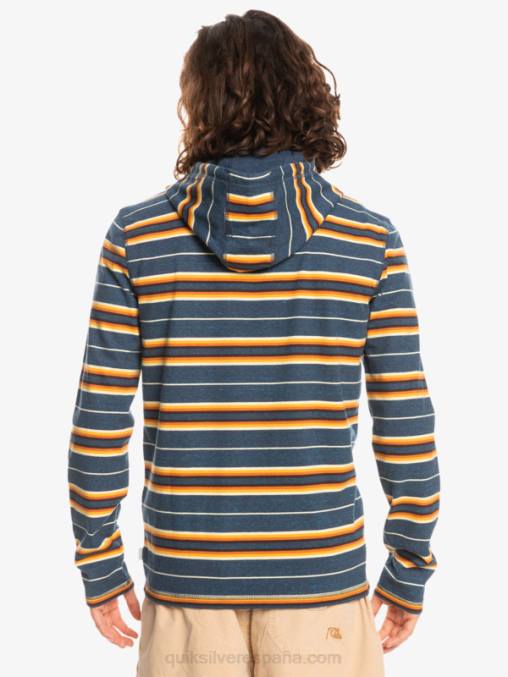 insignia última oportunidad raya última oportunidad camiseta de manga larga con capucha D6T4D1862 hombres Quiksilver