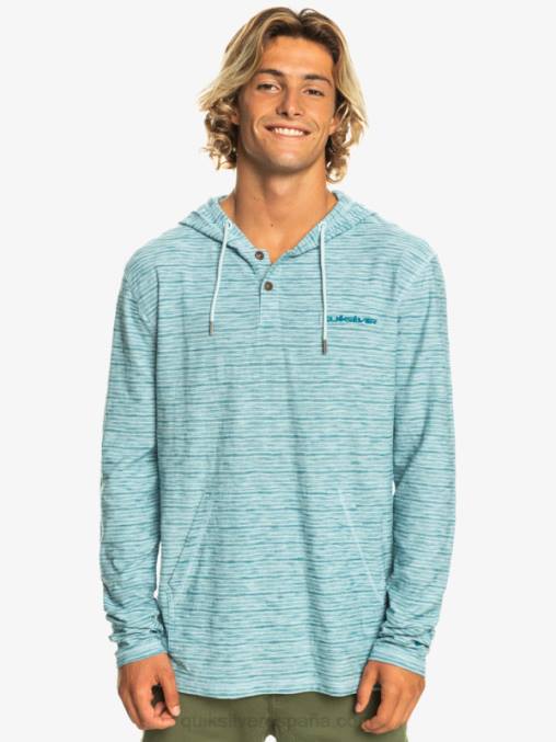 kentin celestial camiseta de manga larga con capucha D6T4D1354 hombres Quiksilver
