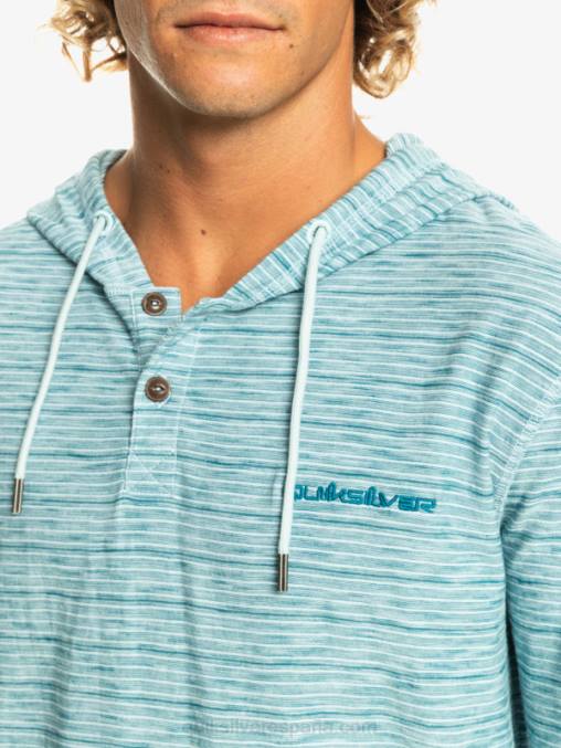 kentin celestial camiseta de manga larga con capucha D6T4D1354 hombres Quiksilver