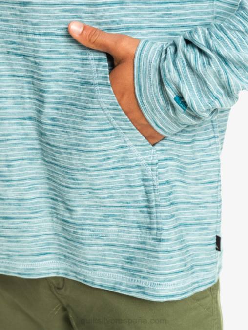 kentin celestial camiseta de manga larga con capucha D6T4D1354 hombres Quiksilver