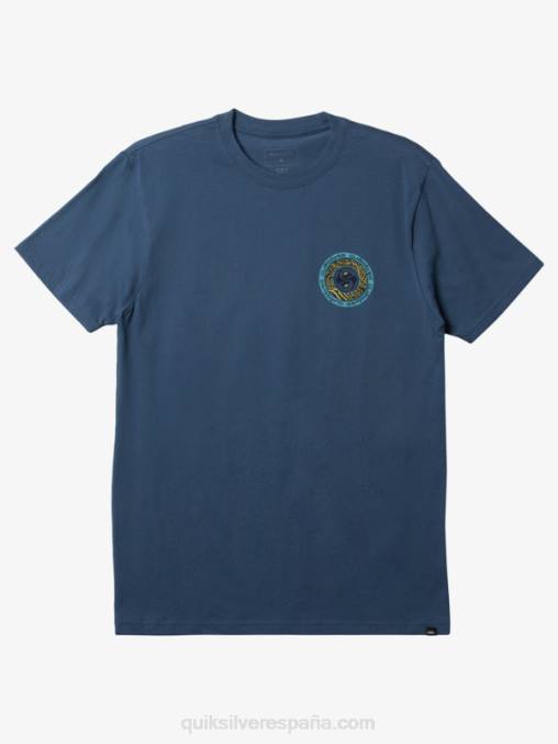 mar de bering camiseta con el final de los círculos D6T4D307 hombres Quiksilver