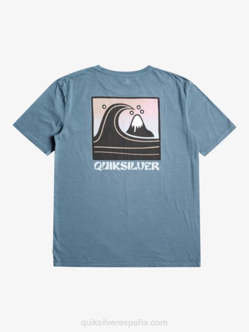mar de bering camiseta con sello de burbuja qs D6T4D1158 hombres Quiksilver