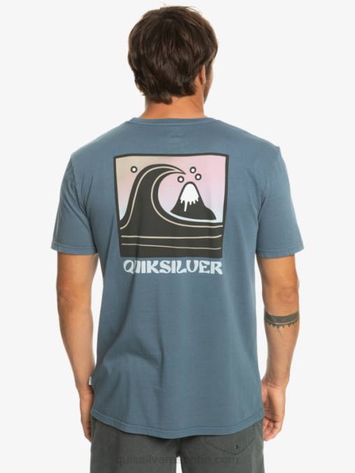 mar de bering camiseta con sello de burbuja qs D6T4D1158 hombres Quiksilver