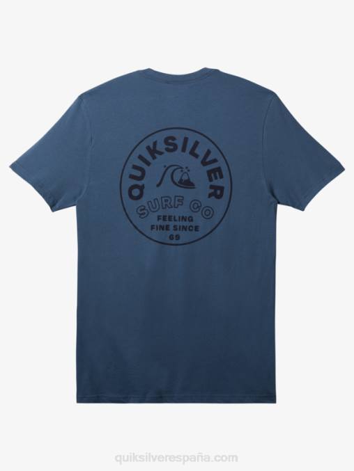 mar de bering camiseta de giro atemporal D6T4D105 hombres Quiksilver