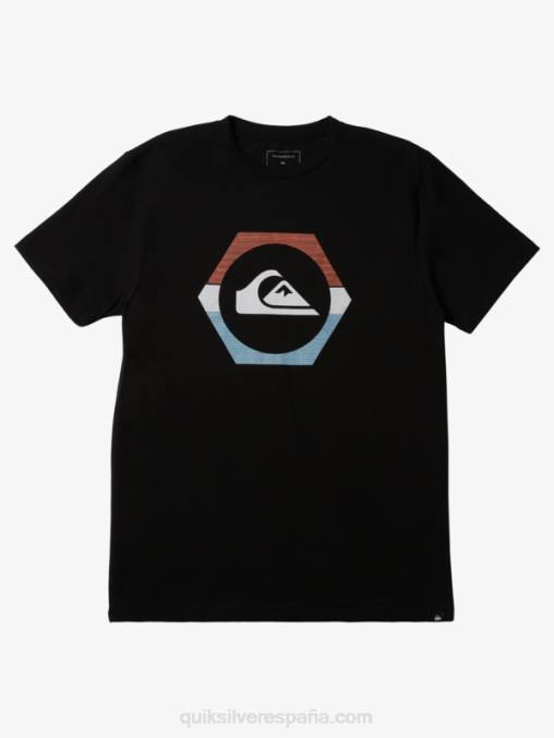 negro camiseta cambiaformas D6T4D228 hombres Quiksilver