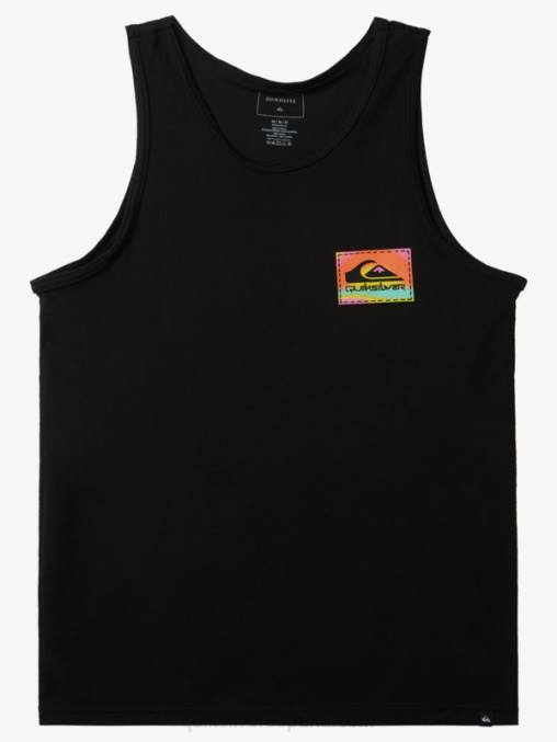 negro camiseta color flow D6T4D1333 hombres Quiksilver