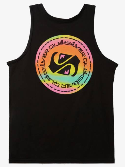 negro camiseta color flow D6T4D1333 hombres Quiksilver