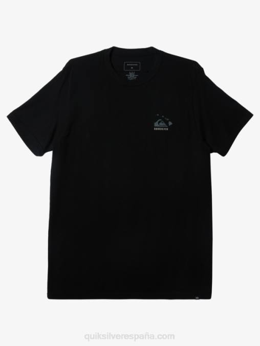 negro camiseta de superviviente de hawaii D6T4D116 hombres Quiksilver