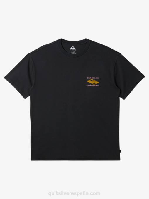 negro camiseta de viaje de poder D6T4D759 hombres Quiksilver