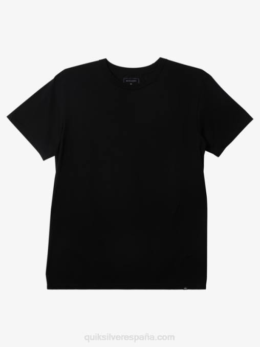 negro camiseta de visión clara D6T4D392 hombres Quiksilver