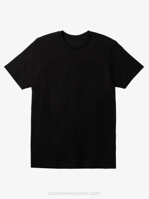 negro camiseta todos los días D6T4D902 hombres Quiksilver