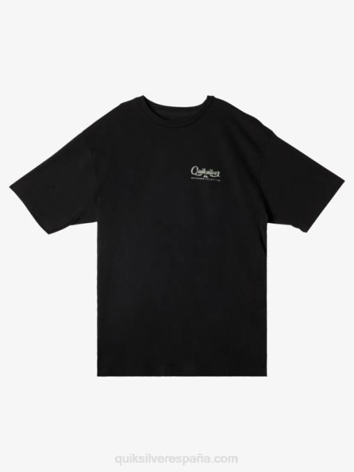 negro camiseta waterman resaca D6T4D53 hombres Quiksilver