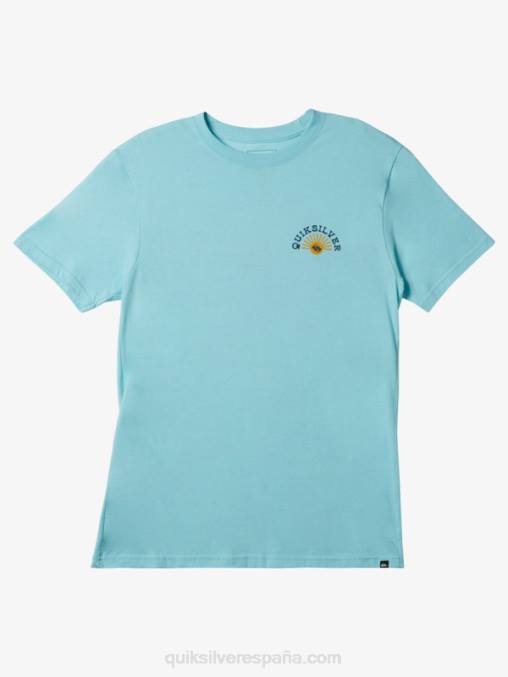 ángel azul brezo camiseta con mod de flujo D6T4D271 hombres Quiksilver