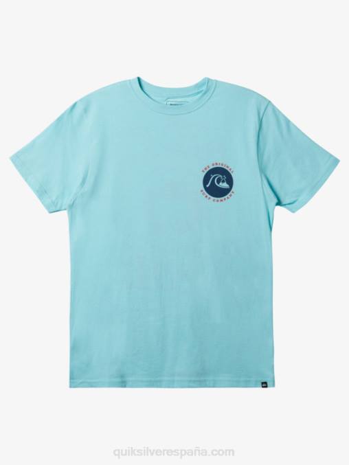 ángel azul brezo camiseta estampada D6T4D412 hombres Quiksilver