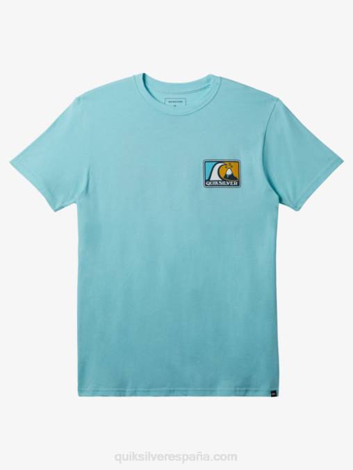 ángel azul brezo camiseta mod burbuja suave D6T4D427 hombres Quiksilver
