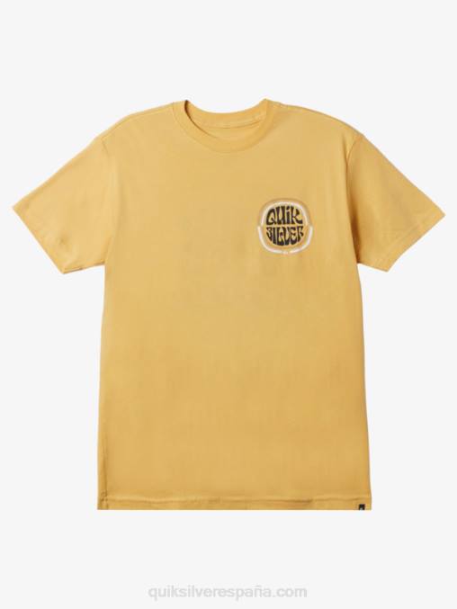 ocre camiseta de milla alta D6T4D1640 hombres Quiksilver