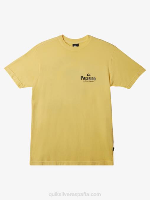oro no luches contra la camiseta de la espuma D6T4D12 hombres Quiksilver x Pacifico