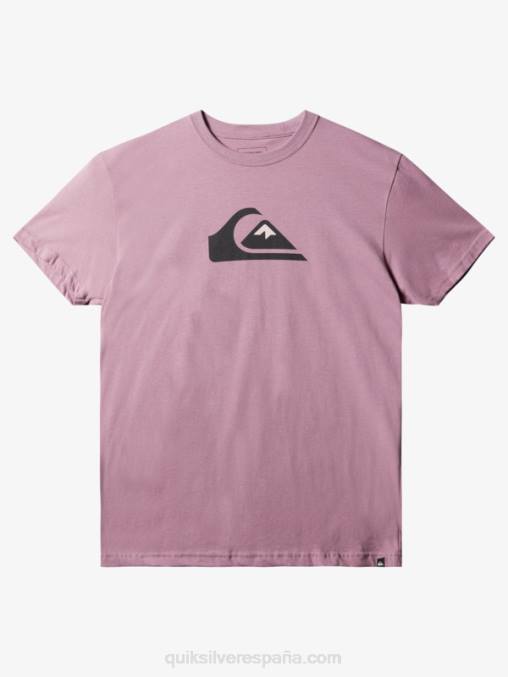 orquídea polvorienta playera con logo de comp D6T4D1388 hombres Quiksilver