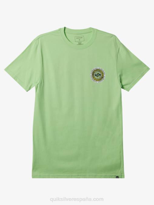 paraíso verde camiseta con el final de los círculos D6T4D306 hombres Quiksilver