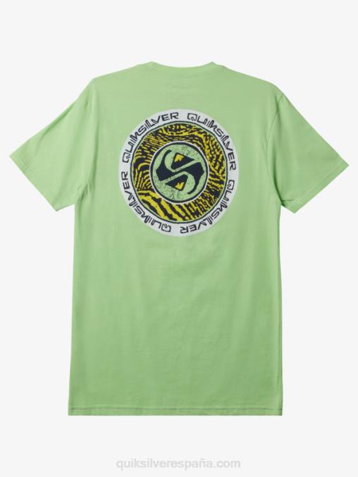 paraíso verde camiseta con el final de los círculos D6T4D306 hombres Quiksilver