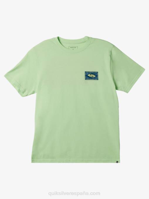 paraíso verde camiseta vibrante D6T4D178 hombres Quiksilver