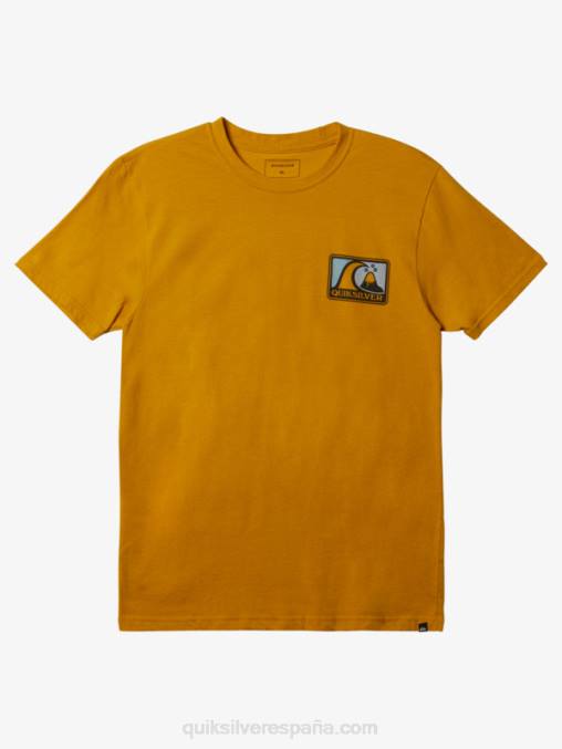 pepita de oro brezo camiseta mod burbuja suave D6T4D428 hombres Quiksilver