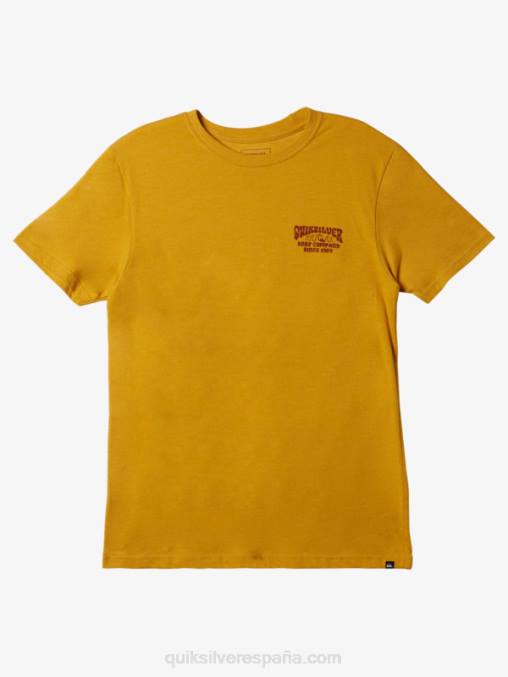 pepita de oro brezo camiseta mod de bloqueo D6T4D527 hombres Quiksilver