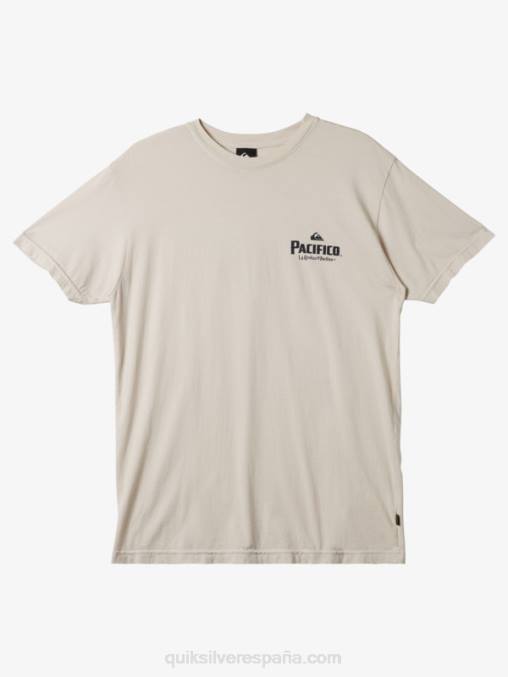 piedra camiseta de vibraciones escénicas D6T4D9 hombres Quiksilver x Pacifico