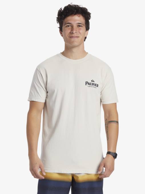 piedra camiseta de vibraciones escénicas D6T4D9 hombres Quiksilver x Pacifico