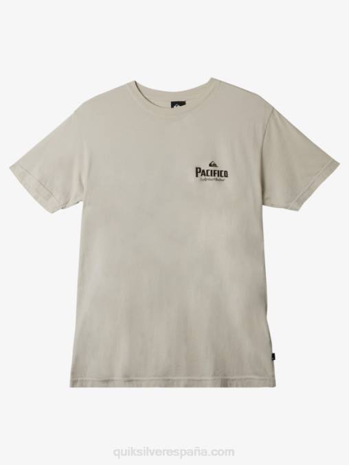 piedra no luches contra la camiseta de la espuma D6T4D11 hombres Quiksilver x Pacifico