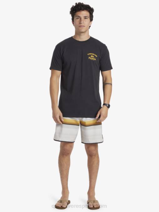 pista camiseta de tirador directo D6T4D8 hombres Quiksilver x Pacifico