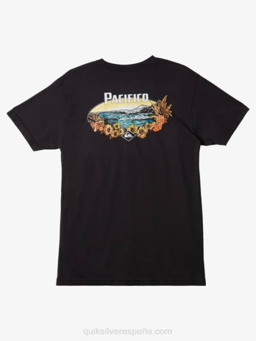 pista camiseta de vibraciones escénicas D6T4D10 hombres Quiksilver x Pacifico