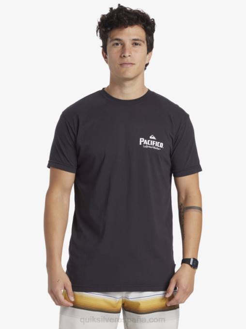 pista camiseta de vibraciones escénicas D6T4D10 hombres Quiksilver x Pacifico