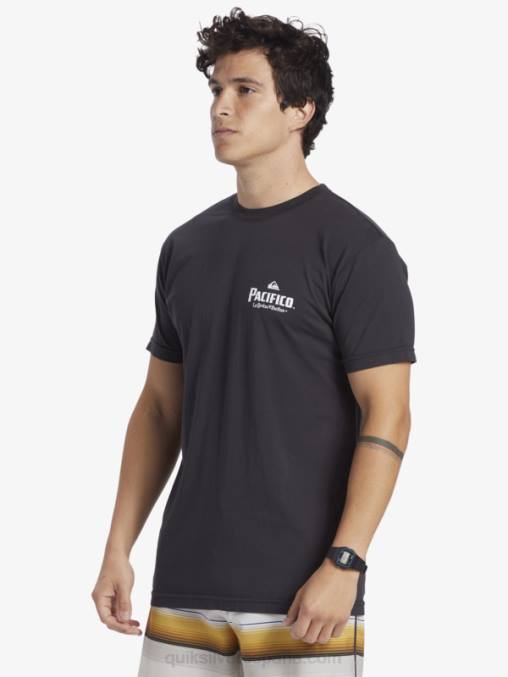 pista camiseta de vibraciones escénicas D6T4D10 hombres Quiksilver x Pacifico
