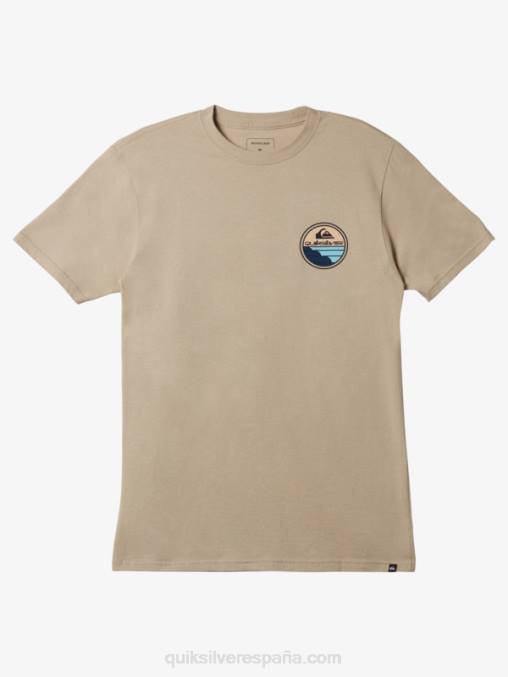 plaza topo camiseta viaje panorámico D6T4D1146 hombres Quiksilver