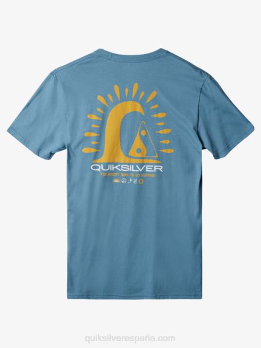 provenzal en la camiseta del borde D6T4D1505 hombres Quiksilver