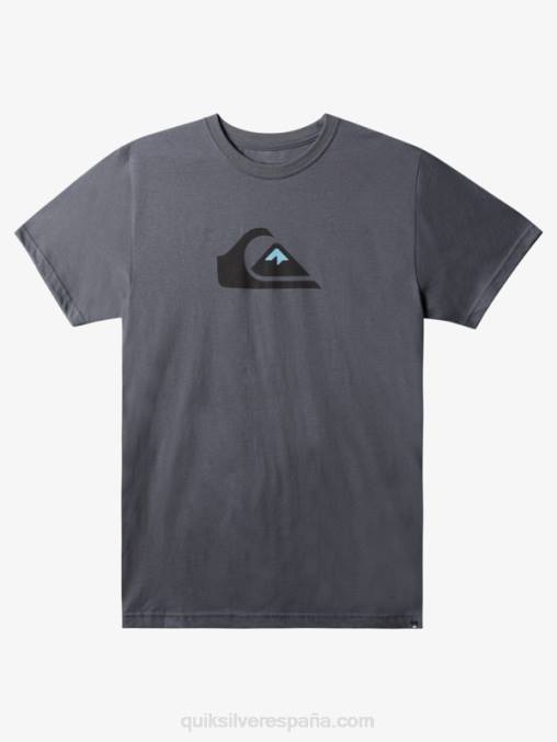 puerta de Hierro playera con logo de comp D6T4D1386 hombres Quiksilver