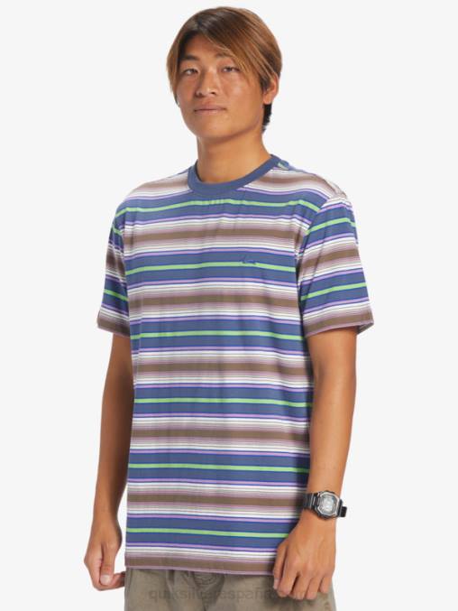 raya geller bering playera con rayas geller D6T4D632 hombres Quiksilver