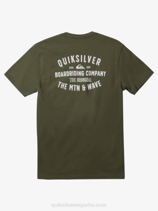 trébol de cuatro hojas camiseta qs surf lockup D6T4D959 hombres Quiksilver