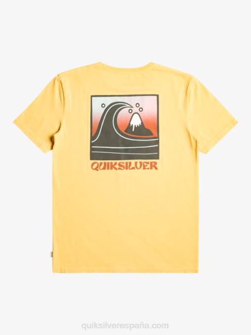 trigo camiseta con sello de burbuja qs D6T4D1157 hombres Quiksilver