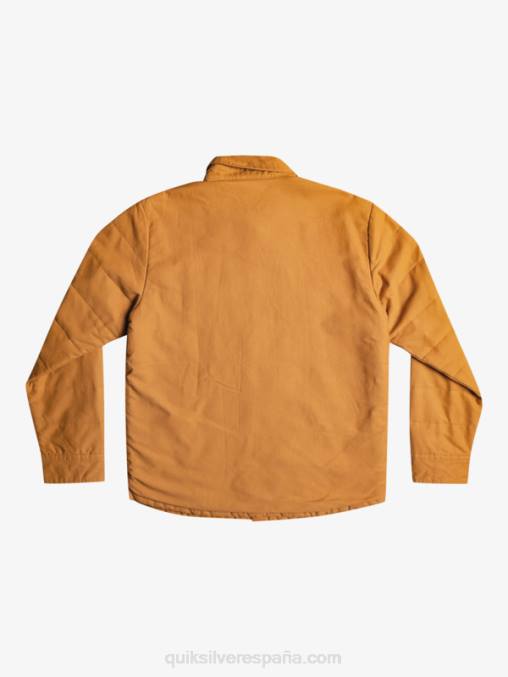 azúcar morena chamarra de trabajo de lona downrail D6T4D1567 hombres Quiksilver